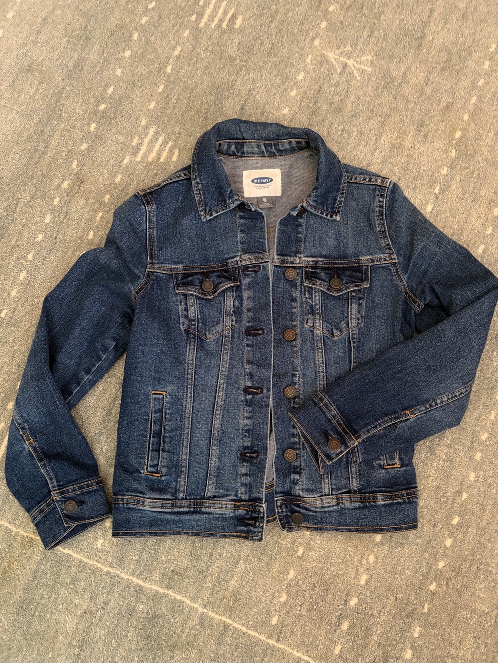 Old Navy Dark Blue Denim Jean Jacket